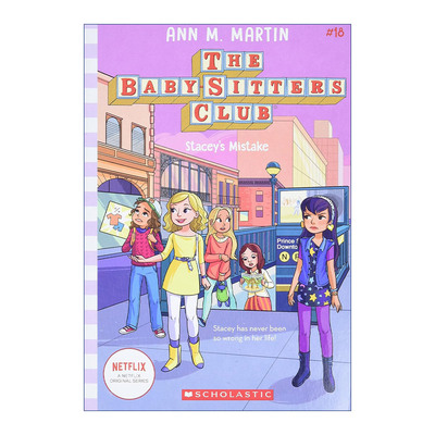 英文原版 The Baby-sitters Club 18 Stacey's Mistake 保姆俱乐部小说18 英文版 进口英语原版书籍