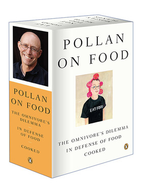 英文原版 Pollan on Food Boxed Set 杂食者的两难 为食物辩护 烹 三册盒装套装 Michael Pollan 英文版 进口英语原版书籍
