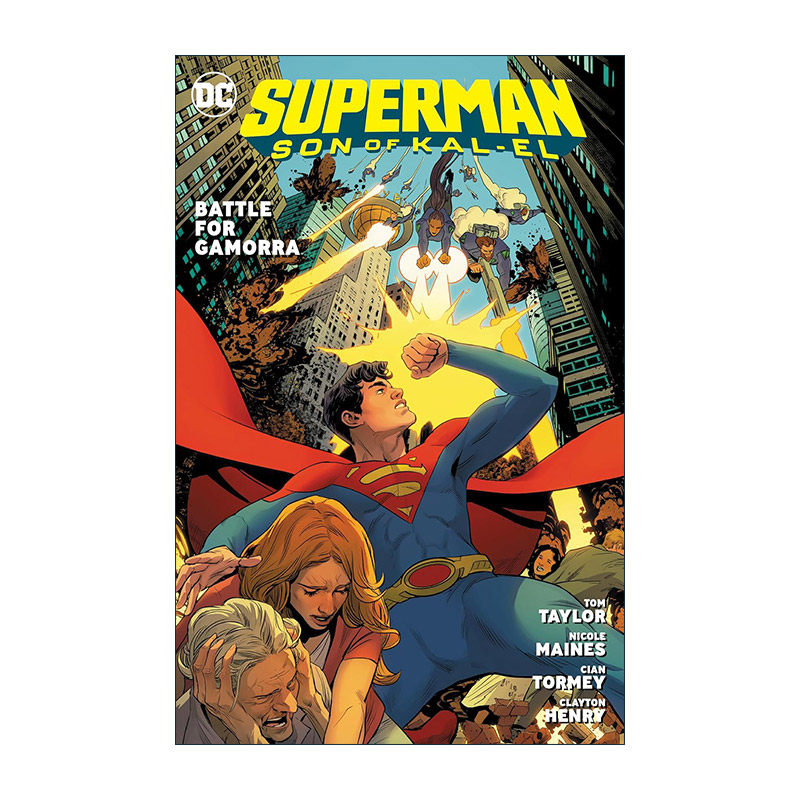 英文原版 Superman Son of Kal-El Vol.3 Battle for Gamorra 超人 卡尔艾尔之子 卷三 DC漫画 英文版 进口英语原版书籍
