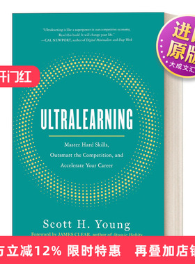 英文原版 Ultralearning 超速学习法 精装 英文版 进口英语原版书籍