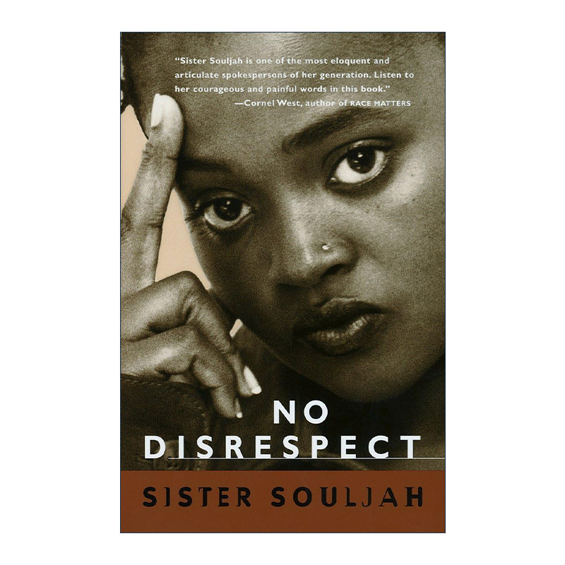 英文原版 No Disrespect 无意冒犯 黑人女性传记 Sister Souljah 英文版 进口英语原版书籍