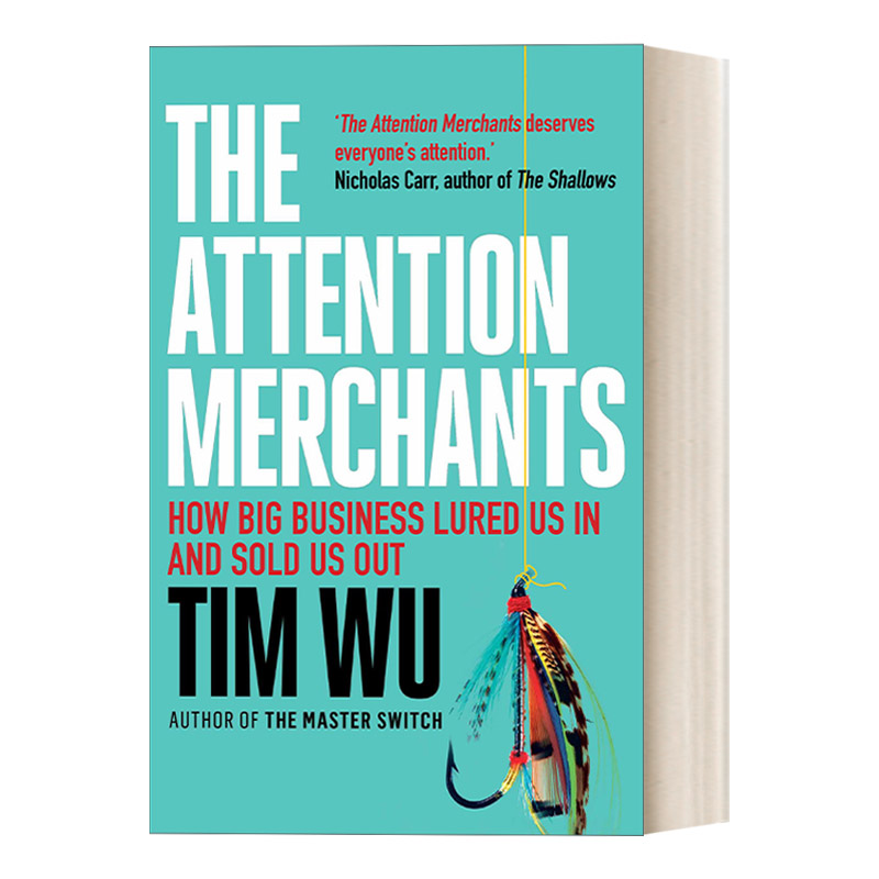 英文原版 The Attention Merchants 注意力商人 揭秘媒体 广告 群众的角力战 吴修铭 英文版 进口英语原版书籍