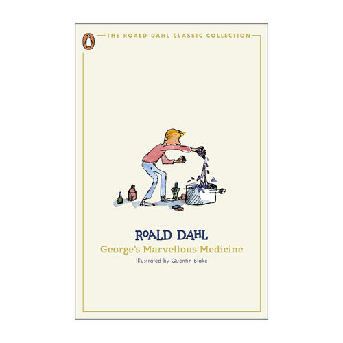 英文原版 George's Marvellous Medicine 乔治的魔法药水 罗尔德达尔经典小说 2024新封面版 英文版 进口英语原版书籍
