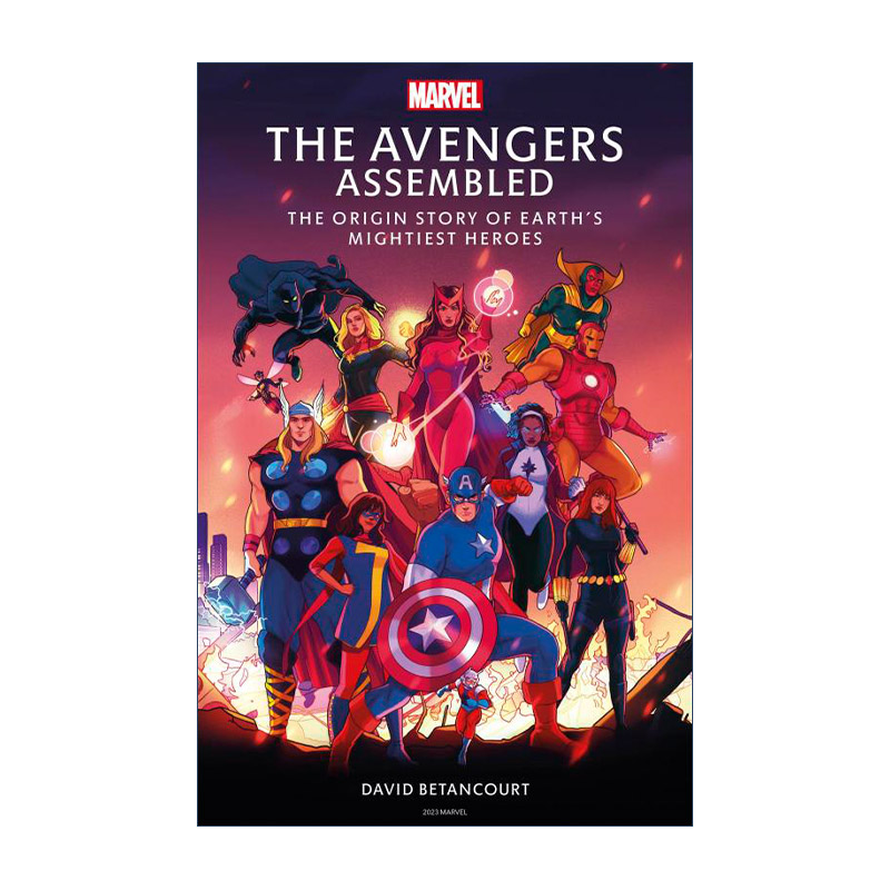 英文原版 The Avengers Assembled 复仇者联盟 地球上强大的英雄的起源故事 精装 英文版 进口英语原版书籍