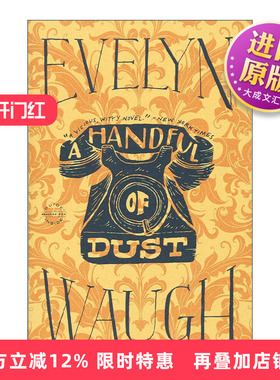 英文原版 A Handful of Dust 一杯尘土 伊夫林·沃 英文版 进口英语原版书籍