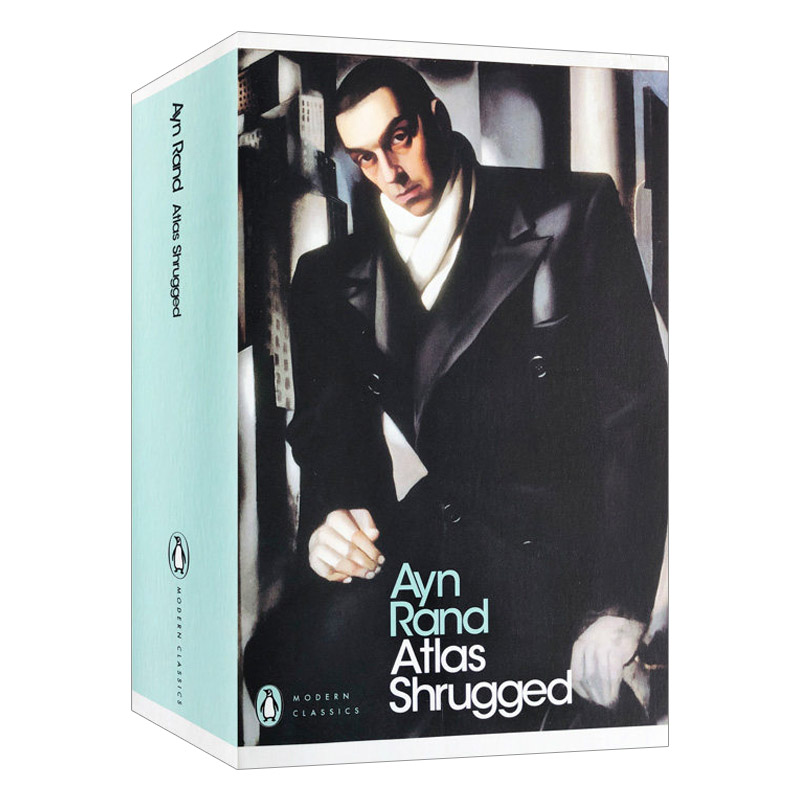 英文原版阿特拉斯耸耸肩