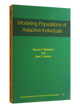 英文原版 Modeling Populations of Adaptive Individuals 适应性个体的种群建模 英文版 进口英语原版书籍