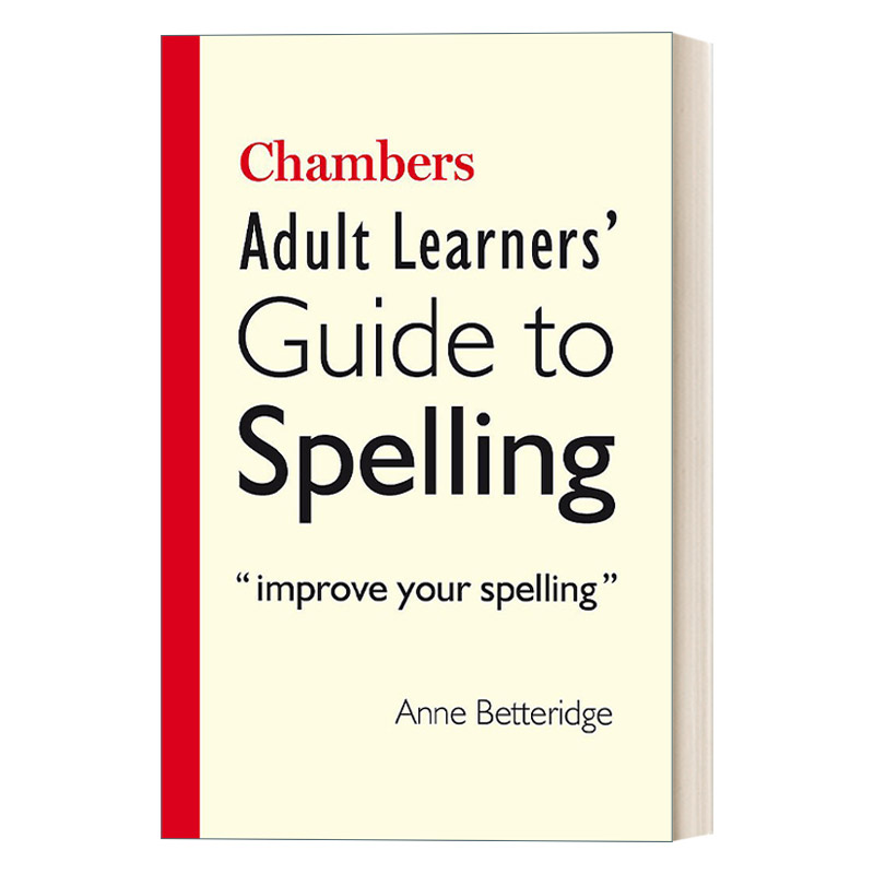 英文原版 Chambers Adult Learner's Guide to Spelling 钱伯斯单词拼写学习指南 英文版 进口英语原版书籍