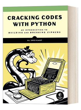 英文原版 Cracking Codes with Python 密码学编程 构建和破解密码导论 Al Sweigart 英文版 进口英语原版书籍