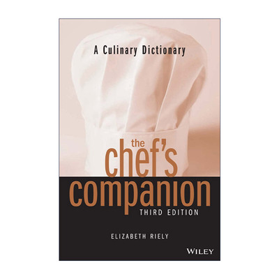 英文原版 The Chef's Companion 烹饪词典 英文版 进口英语原版书籍