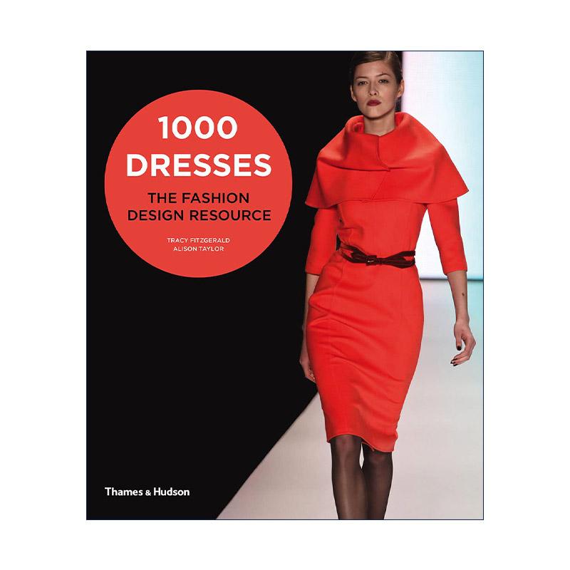 英文原版 1000 Dresses The Fashion Design Resource 1000条裙子 时尚服饰设计素材 英文版 进口英语原版书籍