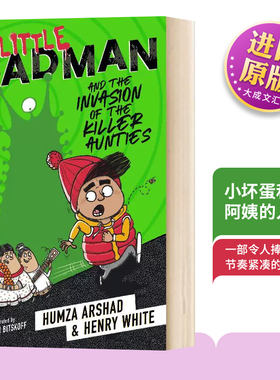 英文原版 Little Badman and the Invasion of the Killer Aunties 小坏蛋和杀手阿姨的入侵 英文版