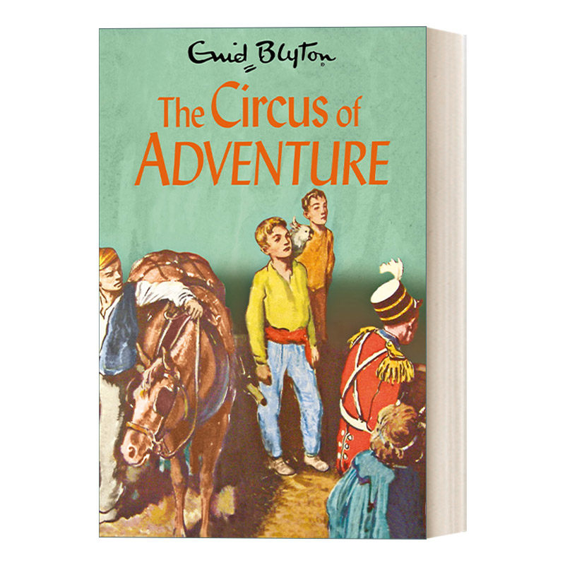 英文原版 the circus of adventure 伊妮德·布莱顿 少年冒险团系列7