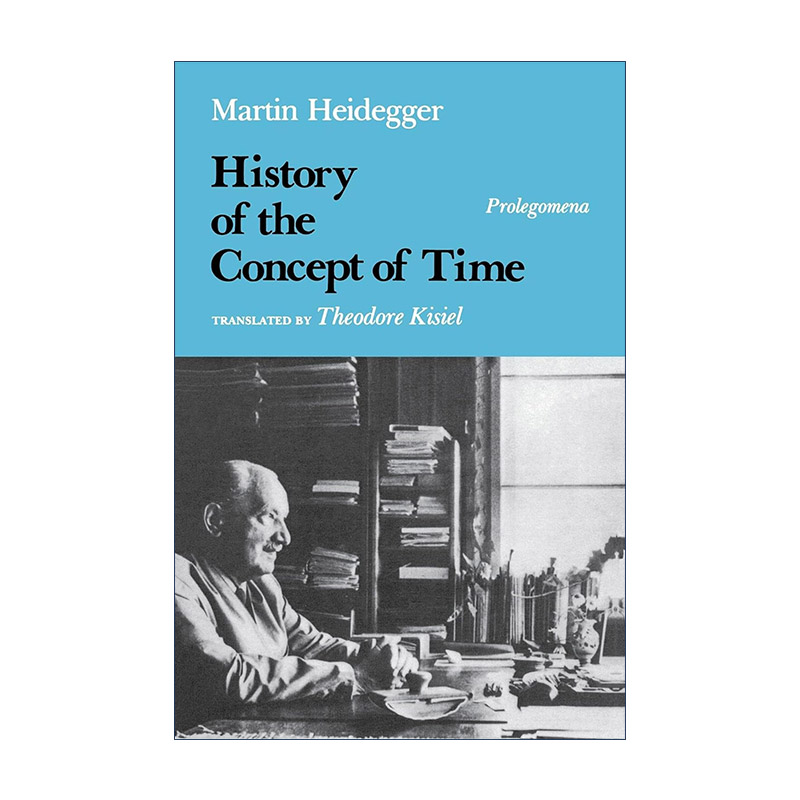 英文原版 History of the Concept of Time 时间概念史导论 马丁·海德格尔 英文版 进口英语原版书籍