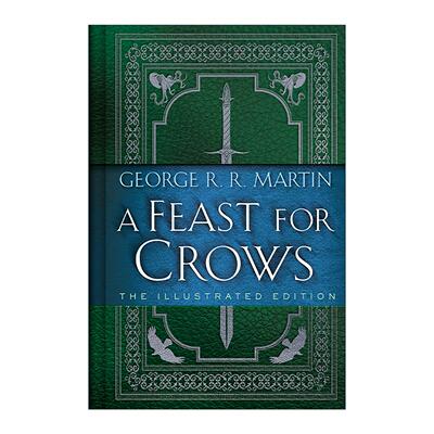 英文原版 A Feast for Crows 冰与火之歌4 群鸦的盛宴 精装插图收藏版 乔治·R. R. 马丁 英文版 进口英语原版书籍