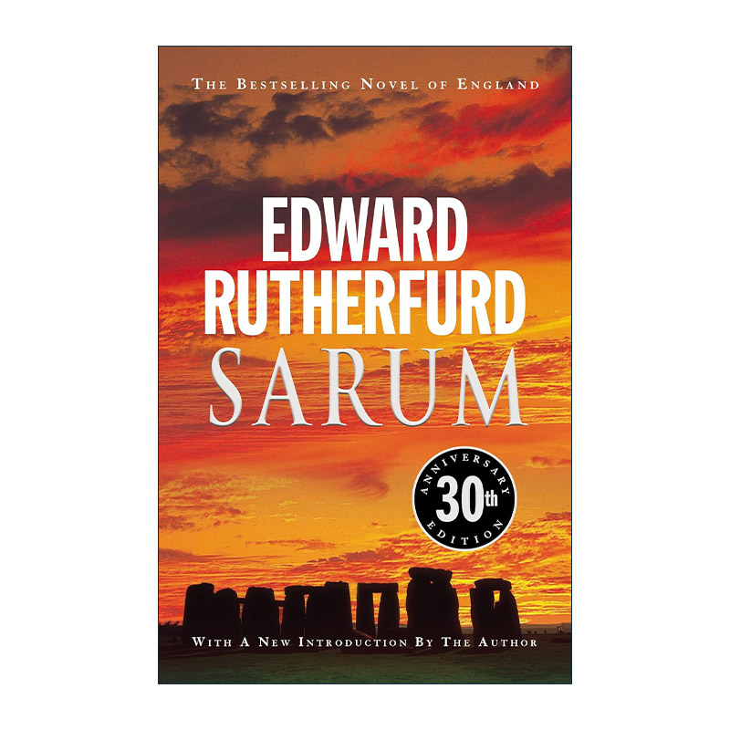 英文原版 Sarum 塞勒姆 爱德华·拉瑟福德 畅销英格兰历史小说 英文版 进口英语原版书籍
