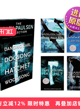 盖瑞·柏森作品集 含手斧男孩、雪橇犬之歌 英文原版 The Gary Paulsen Collection 纽伯瑞奖小说 英文版 进口书