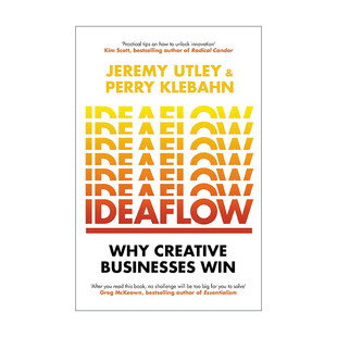英文原版 Ideaflow 创意流程 唯一关键的商业准则 斯坦福大学杰里米·阿特利 佩里·克莱班 英文版 进口英语原版书籍