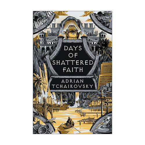 英文原版 Days of Shattered Faith 信念破碎得日子 阿德里安·柴可夫斯基奇幻小说 暴君哲学家系列3 英文版 进口英语原版书籍