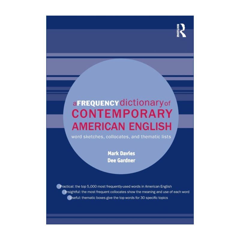 英文原版 A Frequency Dictionary of Contemporary American English 当代美式英语高频词典 英文版 进口英语原版书籍