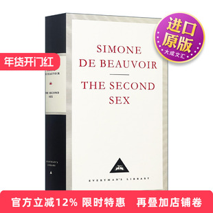 英文原版 The Second Sex 第二性 西蒙娜·波伏娃 Everyman精装收藏版 英文版 进口英语原版书籍