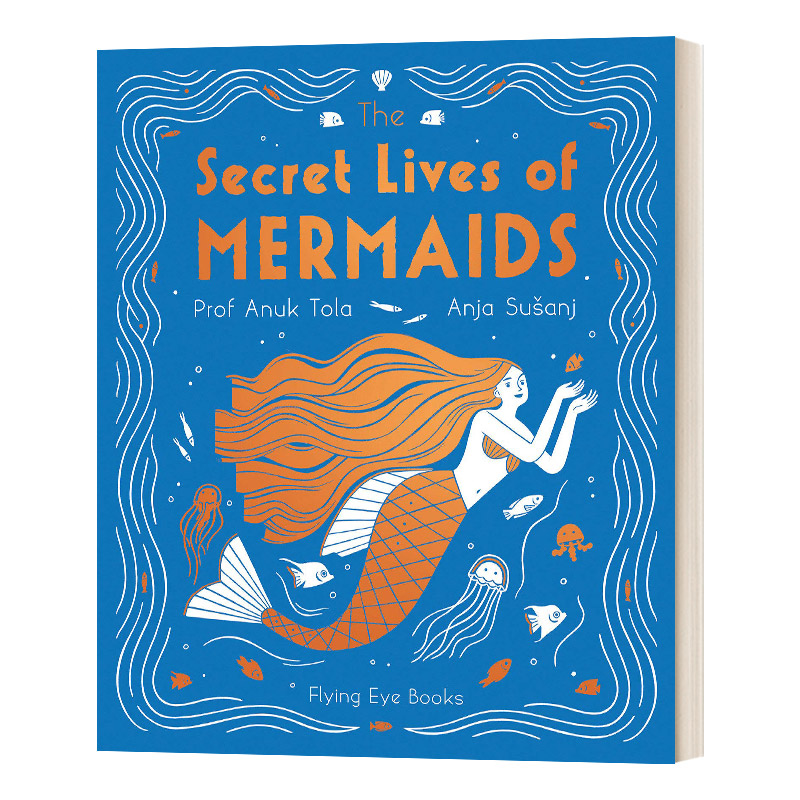 英文原版 The Secret Lives of Mermaids 美人鱼的秘密生活 Anja Susanj插画 精装绘本 英文版 进口英语原版书籍儿童图书