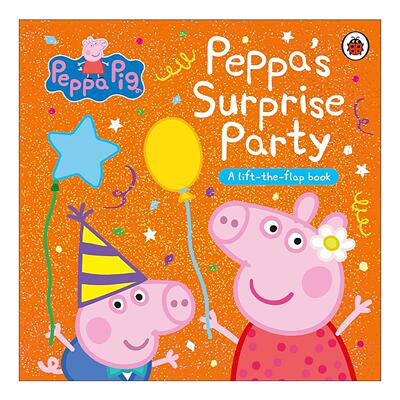 英文原版 Peppa Pig Peppa's Surprise Party 小猪佩奇与惊喜派对 儿童绘本 英文版 进口英语原版书籍