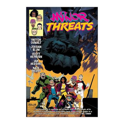 英文原版 Minor Threats Volume 1 A Quick End To A Long Beginning 次要威胁系列1 从漫长开端到快速结束 漫画 进口英语原版书籍