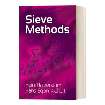 英文原版 Sieve Methods  筛分方法 英文版 进口英语原版书籍