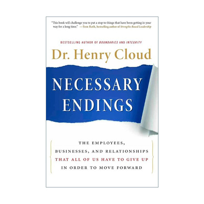 英文原版 Necessary Endings 收尾学 开启未来的决策力 亨利克劳德 英文版 进口英语原版书籍