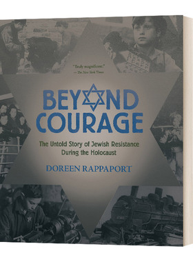 英文原版 Beyond Courage 超越的勇气 青少年历史类传记 Doreen Rappaport 英文版 进口英语原版书籍