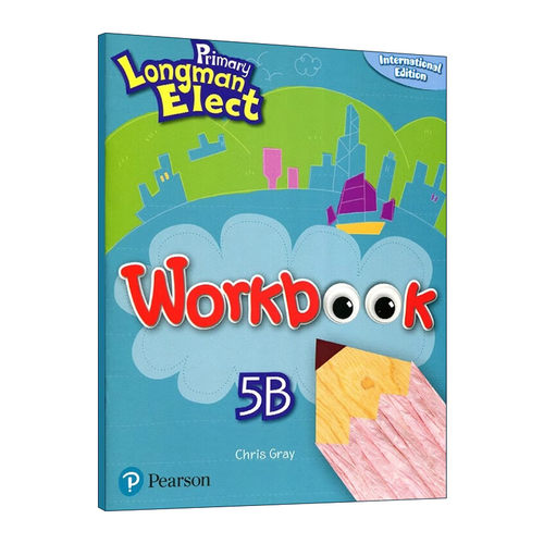 英文原版 Primary Longman Elect Workbook 5B 培生朗文小学英语练习册 英文版 进口英语原版书籍