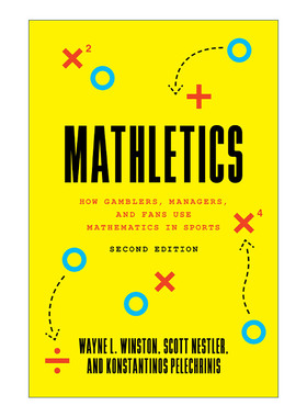 英文原版 Mathletics 数学体育运动 经理和球迷如何在体育运动中使用数学 第二版 Wayne L. Winston 英文版 进口英语原版书籍