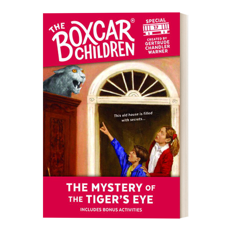 英文原版 The Boxcar Children Specials#17 The Mystery of the Tiger's Eye 棚车少年特辑#17虎眼之谜 英文版 进口英语原版书籍