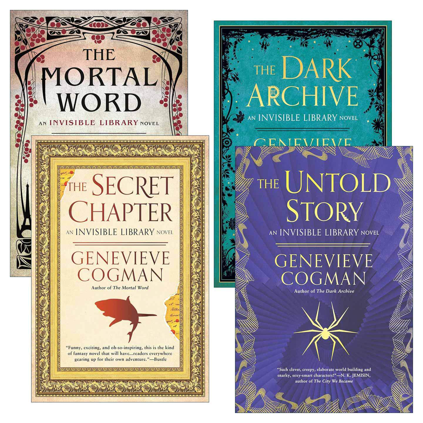 英文原版 The Invisible Library 看不见的图书馆5-8册 时间旅行奇幻小说 英文版 进口英语原版书籍