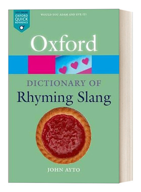 英文原版 The Oxford Dictionary of Rhyming Slang 牛津押韵俚语词典 英文版 进口英语原版书籍