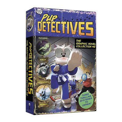 英文原版 Pup Detectives The Graphic Novel Collection 4-6 小狗侦探4-6合集 英文版 进口英语原版书籍
