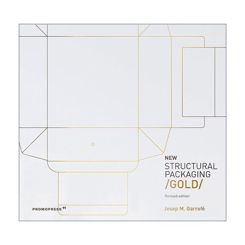 英文原版 Structural Packaging GOLD 结构包装 金 产品包装材料制作使用平面设计精装 英文版 进口英语原版书籍