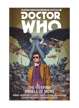 英文原版 Doctor Who The Tenth Doctor Vol.2 The Weeping Angels of Mons神秘博士漫画第十任博士系列卷二哭泣天使进口英语书籍