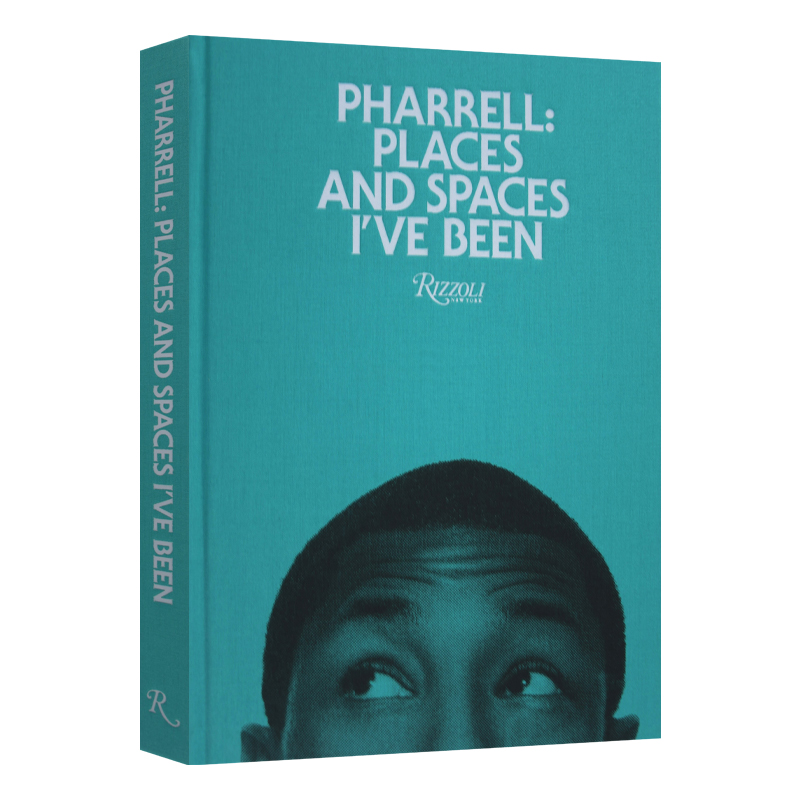 英文原版 Pharrell Places and Spaces I've Been法瑞尔威廉姆斯我去过的地方设计艺术精装英文版进口英语原版书籍-封面