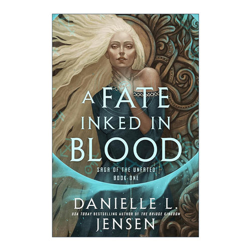 英文原版 A Fate Inked in Blood Saga of the Unfated 01 血染的命运 亡者传奇系列1 奇幻冒险小说 英文版 进口英语原版书籍