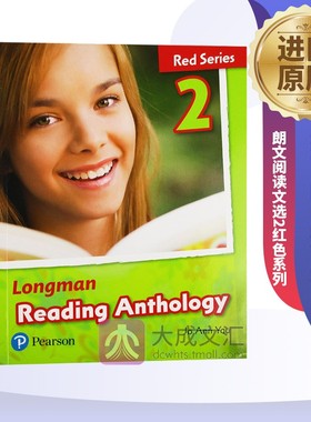 Longman Reading Anthology Red Series 朗文阅读文选2红色系列 英文原版 提高阅读理解能力 进口原版英语词汇学习书籍 英文版书