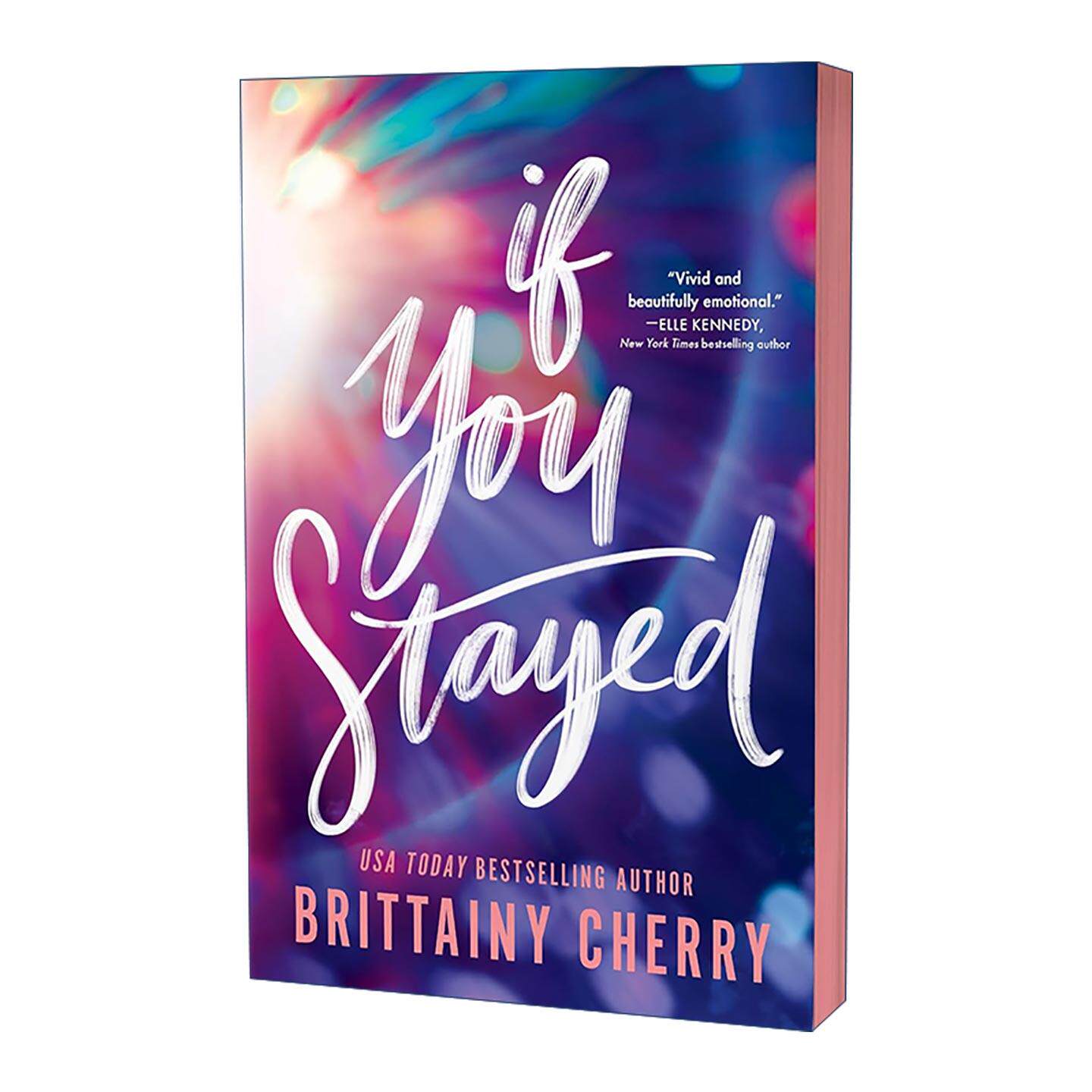 英文原版 If You Stayed 如果你留下 豪华版 国际流行言情小说 Brittainy Cherry 英文版 进口英语原版书籍