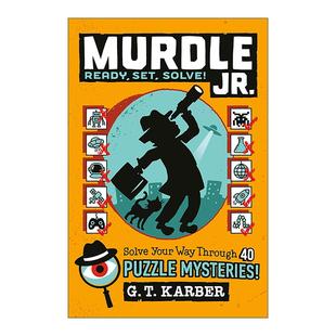 好奇小侦探2 书籍 进口英语原版 英文版 破解40个离奇案件谜题 Solve Set Ready Murdle 英文原版