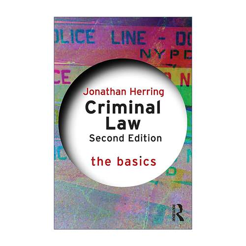 英文原版 Criminal Law 刑法 第2版 Routledge基础系列 英文版 进口英语原版书籍