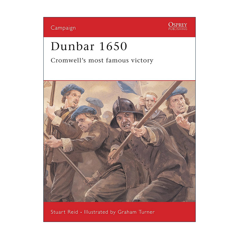 英文原版 Dunbar 1650 丹巴之战 克伦威尔著名的胜利 战争历史系列 英文版 进口英语原版书籍