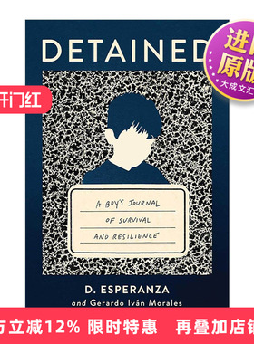 英文原版 Detained 被羁押 一个男孩的生存与韧性日记 精装 亚马逊月度佳选 英文版 进口英语原版书籍