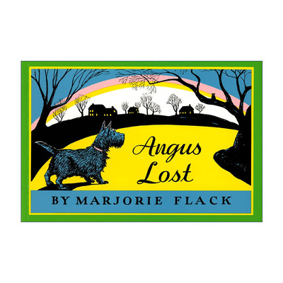 英文原版绘本 Angus Lost 安格斯迷路了  安格斯系列 儿童绘本 凯迪克奖得主Marjorie Flack 英文版 进口英语原版书籍