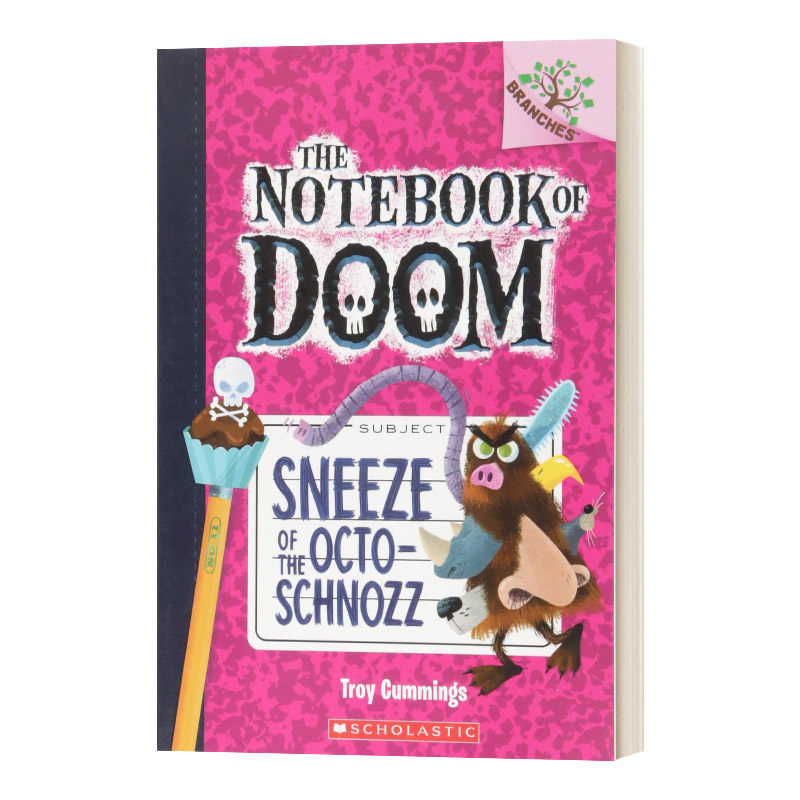 英文原版 The Notebook of Doom#11 Sneeze of the Octo-Schnozz毁灭笔记11儿童绘本故事书英文版进口英语原版书籍