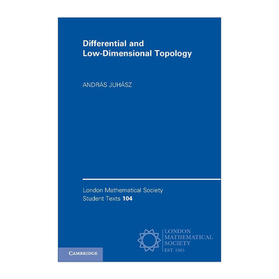 英文原版 Differential and Low-Dimensional Topology 微分及低维拓扑学 伦敦数学会学生文本系列 英文版 进口英语原版书籍